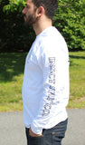 "Too Tough To Die" Long/Short Sleeve T-Shirt White