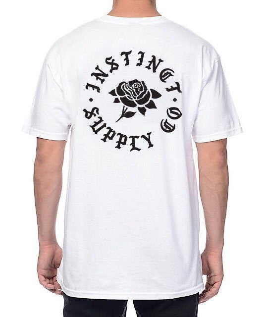 Rose Crest Classic T-Shirt White