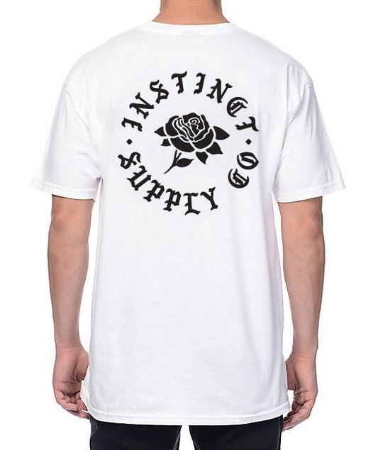 Rose Crest Classic T-Shirt White